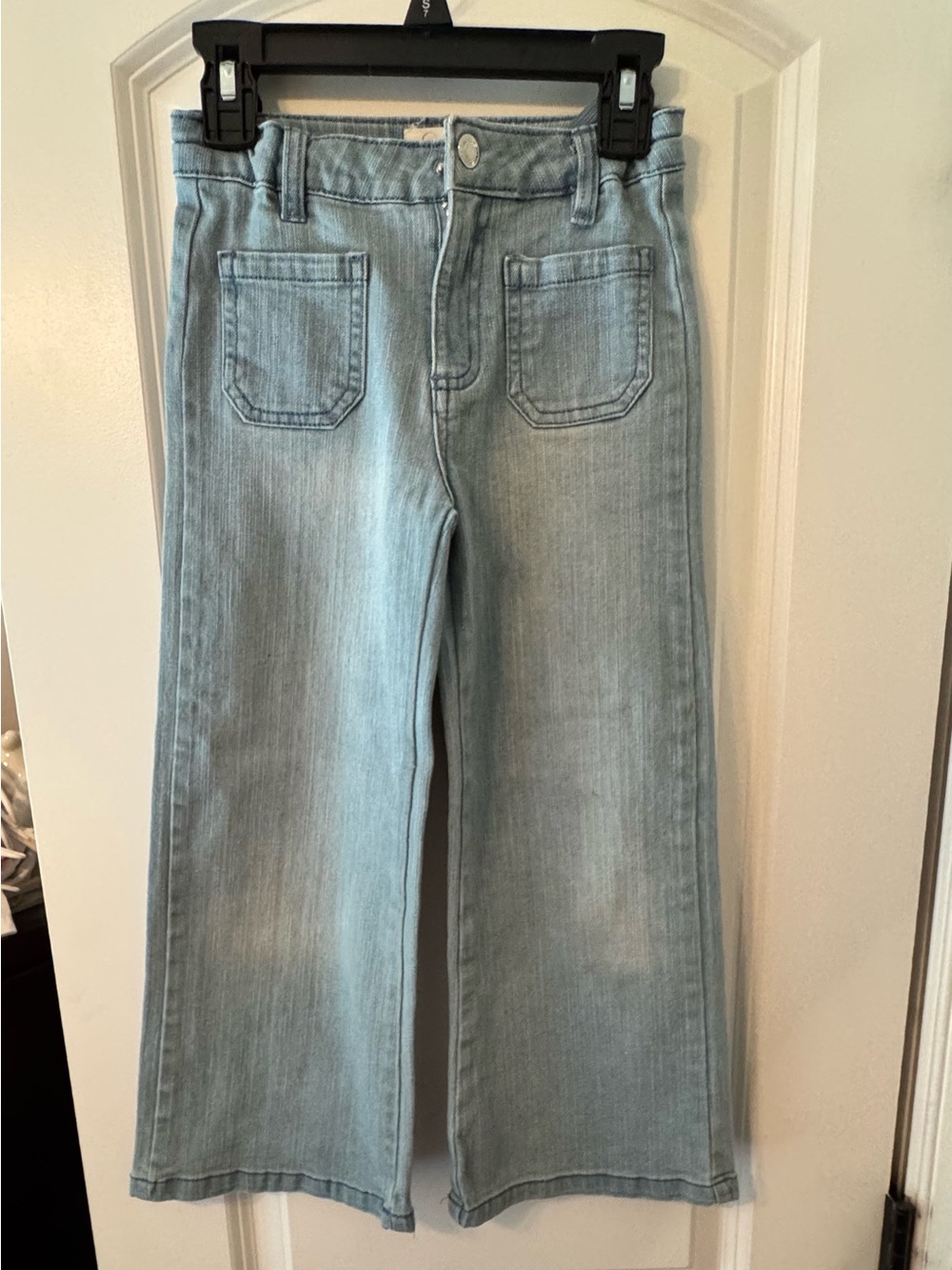 Girls Wide Leg Jeans